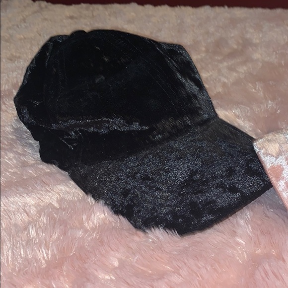 Velvet Baseball Caps - Picture 3 of 3